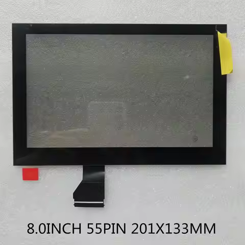 QVK Original 8'' 55 Pins Touch Screen Glass Digitizer Bosch PSA RCC For Citroen Berlingo C5 C6 DVD P