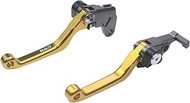 Adsspro Motorcycle Billet Foldable Brake Clutch Lever Handle CNC Aluminum Pivot for DRZ400 DRZ400S D