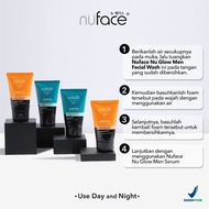 Nuface Nu Glow Facial Wash for Men | Facial wash Men Nuface