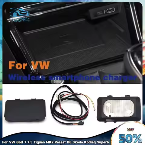 5NA980611 Original For VW MQB Golf 7 7.5 Tiguan MK2 PASSAT B8 For Skoda Kodiaq Superb Wireless Charg