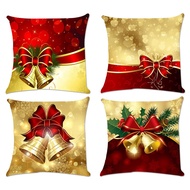 <COD>Christmas decor Bell pillow case45x45,50x50,60x60,70x70,40x40,Xmas Throw Pillow case,sofa Home 