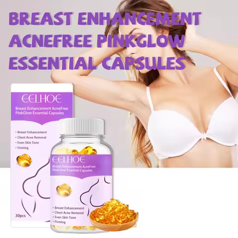 Breast Augmentation Oil Capsules to Increase Buttocks and Breasts Vitamin E in Oil Lift up Chest Tig