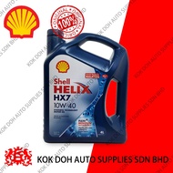 MINYAK ENJIN SHELL HELIX HX7 SEPARUH SINTETIK 10W-40(4L)/SHELL HELIX HX7 SEMI SYNTHETIC ENGINE OIL 1