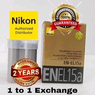 NIKON EN-EL 15a Rechargeable Lithium-ion Battery 1900mAh 7.0V