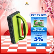 Scotch-Brite 3M scrubbing brush - Durable plastic handle, soft bristles for deep cleaning, no scratc