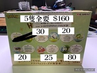 (多圖 包平郵) Pokemon 寵物小精靈 盒蛋 盲盒 生態球 Terrarium Rement 比卡超 卡比獸 伊貝 貝貝龍
