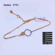 375% gold bracelet