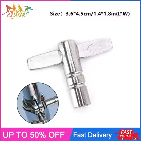 Universal Drum Tuning Key Metal Drum Stick Drum Set Square Drum Wrench 5x5 Mm Square Percussion Part