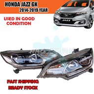 HONDA JAZZ FIT GK GK3 GK4 GK5 FRONT PROJECTOR LED HEAD LIGHT LED HEADLAMP LAMPU DEPAN USED