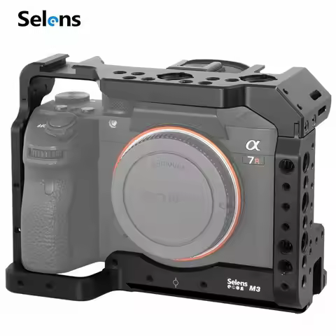 Selens Camera Top Handle Cold Shoe a7iii a7r3 a7m3 Cage For Sony A7RIII /A7III/A7III Aluminum Alloy 