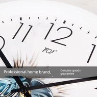 jam dinding aesthetic jam dinding Jam dinding hiasan gelombang radio senyap fesyen Nordic TQJ