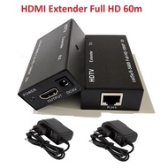 HDMI Extender over Cable Lan RJ45 Max 60M / Max 100M 4k / Max 120M 4K
