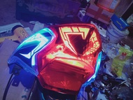 stoplamp lampu stop belakang Honda beat fi F1 + sen 2013-2016 model custom alis lazy running