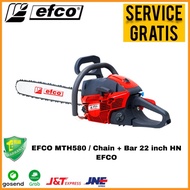 Mesin Gergaji Kayu Chainsaw 22 In EFCO MTH580 Alat Pemotong Pohon