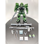 Siap Pasang Assembled HG 1/144 GTO Zaku II Type C-6/R6 with Paneling Plastic Podel Kit