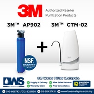 3M AP902 Outdoor Water Filter Package with 3M CTM-02 Indoor Drinking Water Filter