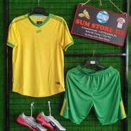 Power Yellow - CP Sport Logo-Free Football Shirt Premium Sesame Fabric