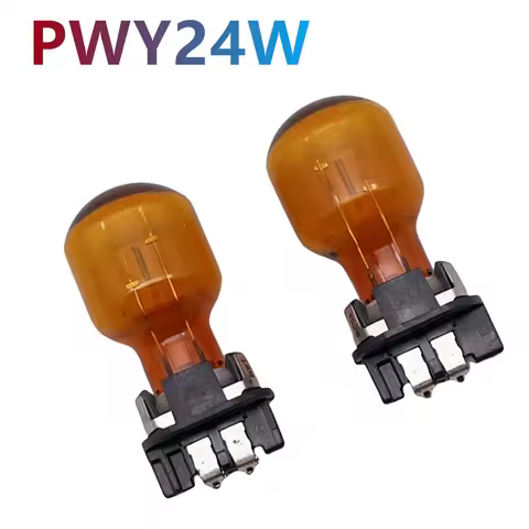 1pair Original Halogen Lamp PWY24W Amber For Audi A3 A4 A5 VW MK7 Golf CC BMW F30 3 Series Front Tur