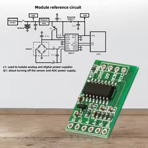5/10PCS HX711 Load Cell Amplifier Breakout Weight Weighing Sensors Ad Module Analog To Digital Conve