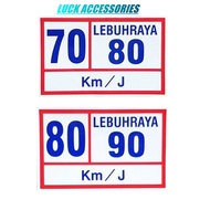 70/80KMJ AND 80/90KMJ STICKER