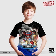 BOYS' T-SHIRT PRINT DISTRO 3R TOBOT 1