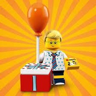 LEGO 71021 18th Generation Doll Bag Orange Balloon Boy