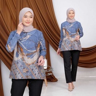 Latest Women's Batik Blouse/Latest Women's Batik Clothes/Batik Blouse