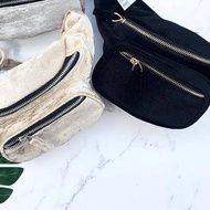 HNM belt HNM waist velvet bag