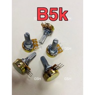 (5 PCS) B5K 3PIN VR VOLUME CONTROL
