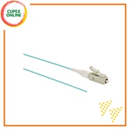 PANDUIT NKFPX1BN1NNM001 NETKEY FIBER OPTIC PATCH CORD 1 FIBER OM3 LC TO PIGTAIL 900UM 1M