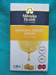 Manuka Health 麥蘆卡蜂蜜檸檬味喉糖 （新西蘭特產）