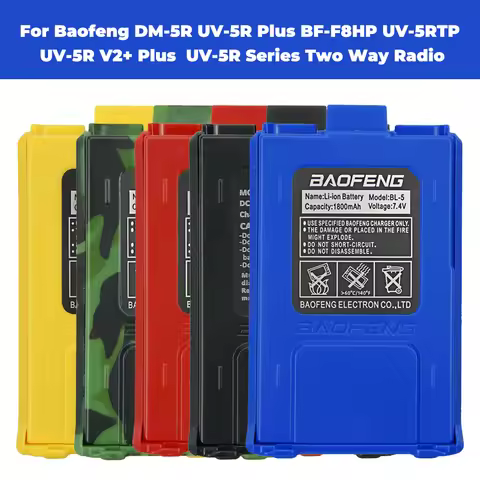 Baofeng BL-5 1800mAh Big Capacity Li-ion Battery for Baofeng UV-5R Plus UV-5RE UV-5RA BF-F8HP V2+ Pl