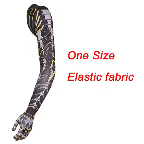 Bucky Barnes Glove Cosplay Movie Bolts of Thunder Costume Accessories Arm Protector Cover Men Disgui