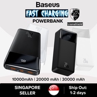 (SG) Baseus 10000 mAh / 30000 mAh Powerbank w LED display – PD QC 20W 18W High Performance power bank