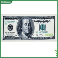 <BIG> Money 100-Dollar Bill Print Swimming Quick Dry Blanket Large Soft Beach Towel