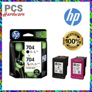100% ORIGINAL HP 704 BLACK / COLOR / COMBO PACK Ink Cartridge FOR PRINTER 2010 / 2060