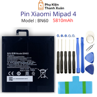 Pin Xiaomi Mipad 4 BN60 5810mAh | Hàng Nhập Khẩu | Tặng kèm bộ tháo mở