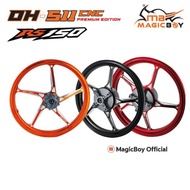 [ MAGIC BOY ] HONDA RS150 V1 V2 WINNER SYM VF3I OH OPEN HUB CNC FG511 511 160/185-17 SPORTRIM SPORT 