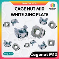 M10 Cage Nut / M10 Cage Nut / M10 White Cage Nut
