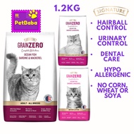 Grain Zero Cat Food 1.2kg - Grain, Gloten & GMO Free