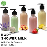 BODY SHOWER CREAM SABUN MANDI Jenama Sendiri | LAVENDER | LEMON| HONEYDEW I PEACH I STRAWBERRY Ready