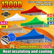 【24 hour delivery】6x6 8x8 6x10 10x10 10x15 10x20Ft kain kanopi 10x10 tebal kanvas khemah 10x10 canop