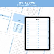 數碼 Digital Notebook | Blue | Hyperlink