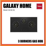 TEKA 3.4kW GVI 82 3G AI AL 3TR 3-Burner Built-In Gas Hob (Tempered Glass)