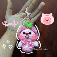 GANTUNGAN Crochet loopyAN Keychain | Loopy pororo keychain