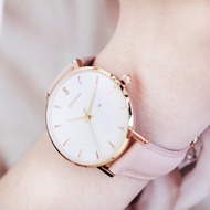 Te amo 系列粉色真皮對錶手錶鑽石女款 / JE-12201