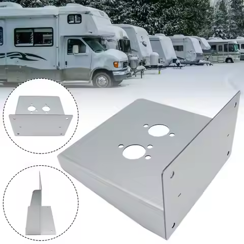 Air Diesel Heater Base Mounting Bracket Iron Floor Plate Upgraded thickening Silver For Eberspacher 