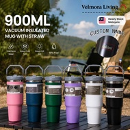 900ml 304 stainless steel handheld insulated vacuum cup - suitable for both hot and cold beverages