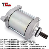 Zx10r ZX10RR Starter Motor For Kawasaki ZX1000 ZX 10R ZX-10RR Ninja ZX-10R KRT Edition 10R ZX10 RR Z
