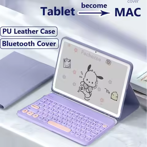 Bluetooth Keyboard Case for Lenovo Xiaoxin Pad Pro GT 2025 11.1inch TB710FU Wireless Magnetic PU Lea